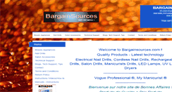 Desktop Screenshot of bargainsources.com